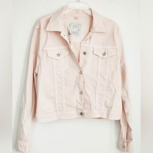 Michael Kors Light Pink Denim Jacket